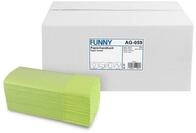 Funny Papierhandtuch farbig, Zellstoff, 2-lagig, 4000 Blatt, praktischer...