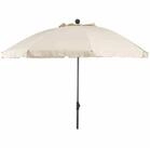 Siena Garden Sonnenschirm Tropico Mittelstockschirm natur &Oslash; 250cm Sonnenschirm