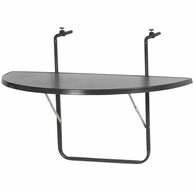 ALCO Gartentisch Balkonh&auml;ngetisch 100x50 cm, anthrazit Kunststoffplatte