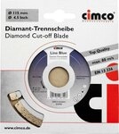 Cimco Trennscheibe Cimco Diamanttrennscheibe D=115mm 208700
