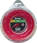 Arnold Trimmerfaden 1082-U4-2435 Trimmerfaden AF 3,6, 2,4mm x 35m, rot, rund,
