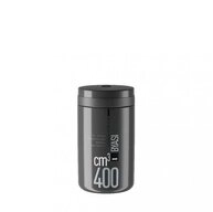 Elite Trinkflasche ELITE Transportflasche BYASI dunkelgrau 400 ml - Flaschenhalter -