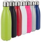 relaxdays Isolierflasche Trinkflasche Edelstahl, gr&uuml;n