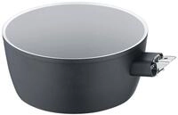 Berndes Kasserolle B.PERFECT, &Oslash; 16 cm, Schwarz, Wei&szlig;, Induktion, Aluminium,