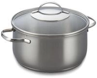 Riess Kochtopf Riess Fleischtopf mit Glasdeckel 20 cm