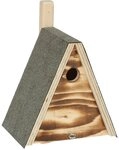 Dehner Nistkasten Natura Premium Nisth&ouml;hle Domingo, 20 x 20 x 17 cm, 27 mm