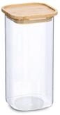 Zeller Present Badaccessoire-Set Vorratsglas m. Bambusdeckel, 1570 ml,...