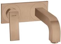 hansgrohe Unterputzarmatur Axor Citterio Einhebel-Waschtischmischer m. Platte m.