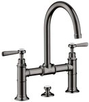 hansgrohe Waschtischarmatur Axor Montreux 220 2-Griff mit Hebelgriff mit