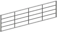 Kerbl Weidenzaun Starres Weidetor, 100cm, 4m verzinkt