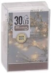 Spetebo LED-Lichterkette Lichterkette mit 30 LED in warm wei&szlig; - 450 cm,...