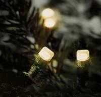 BURI Lichterkette LED-Lichterkette mit Timer und Fernbedienung 3m 40 LEDs...