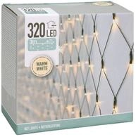 Spetebo LED-Lichternetz LED Lichternetz mit 320 LED warm wei&szlig;, 160-flammig, mit
