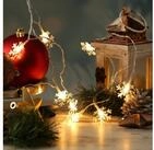MARELIDA LED-Lichterkette Schneeflocken 2m Deko Winter Weihnachtsbeleuchtung...