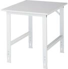RAU Werkbank Arbeitstisch 750x1000x760-1080 M-Platte 22mm lichtgrau