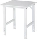 RAU Werkbank Arbeitstisch 750x800x760-1080 M-Platte 22mm lichtgrau