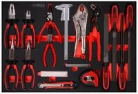 KS Tools Rohrzange KS Tools Zangen- / und Feilen-Satz in Schaumstoffeinlage,...