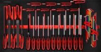 KS Tools Rohrzange KS Tools Schraubendreher- / und Feilen-Satz in...