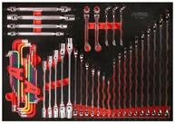 KS Tools Maulschl&uuml;ssel KS Tools Schraubenschl&uuml;ssel-Satz in Schaumstoffeinlage,