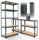 Arebos Schwerlastregal 180x90x40 cm, 5 B&ouml;den, 875 kg Traglast, Steckregal,