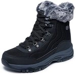 Skechers TREGO-STORMIE Winterboots Snowboots, Schn&uuml;rstiefel mit rutschhemmender