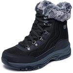 Winterboots SKECHERS "TREGO-STORMIE", Damen, Gr. 36, schwarz (schwarz, uni),