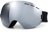 YEAZ Skibrille XTRM-SUMMIT Ski- Snowboardbrille ohne Rahmen, Premium-Ski- und