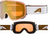 Alpina Sports Skibrille Alpina Penken Q Snowboardbrille Skibrille Quattroflex White