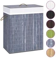 vidaXL W&auml;schekorb 52 x 32 x 625 cm Bambus W&auml;schekorb W&auml;schesammler...