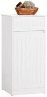 SoBuy W&auml;scheschrank BZR110 Badschrank mit ausklappbarem W&auml;schetruhe...