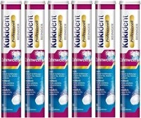 Kukident Professionell Zahnwei&szlig; Reinigungstabletten (Spar-Pack, [180-St. (6 x 30 St)