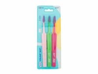 TePe Zahnb&uuml;rste Color Soft Toothbrushes (Navy Blue, Yellow, Azure) 3 pcs
