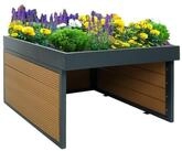 MCW M&auml;hroboter-Garage MCW-L45-P, BxTxH: 60x73x40 cm, Pflanzkasten mit...