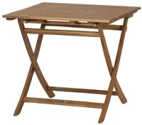 Siena Garden Klapptisch Falun, 80x74 cm, Akazienholz