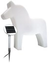 8 seasons design LED Dekofigur Shining Dala Horse, Dekolampe f&uuml;r au&szlig;en (Garten,