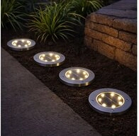GLOBO LIGHTING LED Gartenstrahler, LED-Leuchtmittel fest verbaut, Kaltwei&szlig;,