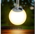 Spetebo LED Solarleuchte Premium Solar LED H&auml;ngeleuchte - &Oslash; 20 cm / 4 LED,
