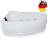 Basera&reg; Whirlpool-Badewanne CLASSIC Indoor Eck-Whirlpool Badewanne Formentera Links