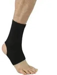 Antar Fu&szlig;bandage Antar Sprunggelenkbandage mit Elasthan schwarz M