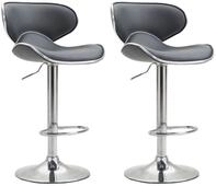 CLP Las Vegas V2 Kunstleder (Set, 2 St., 2er), mit Fu&szlig;st&uuml;tze
