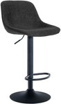 CLP Barhocker Loft (1 St., 1er), Samt, Stoff oder Kunstleder, um 360&deg; drehbar