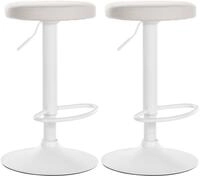 CLP Barhocker Ponte Kunstleder (Set, 2er), drehbar und h&ouml;henverstellbar