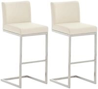 CLP Barhocker Paros Kunstleder (Set, 2 St., 2er), mit Kunstlederbezug, bis 240 kg