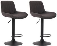 CLP Lentini Stoff (Set, 2 St., 2er), 360&deg; dreh-& h&ouml;henverstellbar