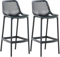CLP Barhocker Air (Set, 2 St., 2er), aus Kunststoff, wetterfest, UV-best&auml;ndig