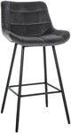 CLP Barhocker Weston (1 St., 1er), Metallgestell mit Fu&szlig;st&uuml;tze