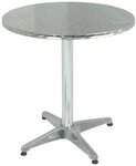 Garden Pleasure Gartentisch Stehtisch BISTRO, rund Stahl, Alu,s