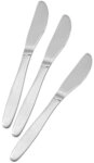 Nirosta Tafelmesser Fackelmann Men&uuml;messer Arlberg Nirosta 18,5 cm, 3