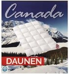K&Uuml;NSEM&Uuml;LLER Daunenbettdecke Ganzjahresdecke 155x220 canadische Daunen Federn Klasse