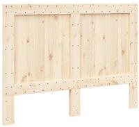 vidaXL Bett Kopfteil 140x104 cm Massivholz Kiefer (1-tlg)